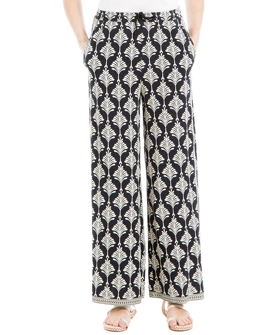 Max Studio Rayon Blend Drawstring Pant