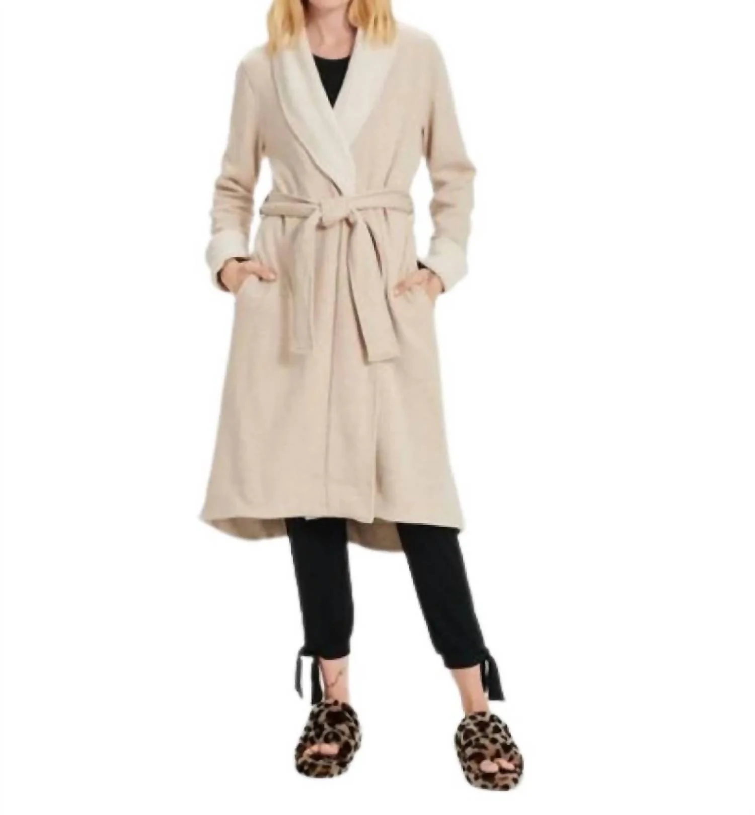 Duffield Ii Robe In Oatmeal Heather