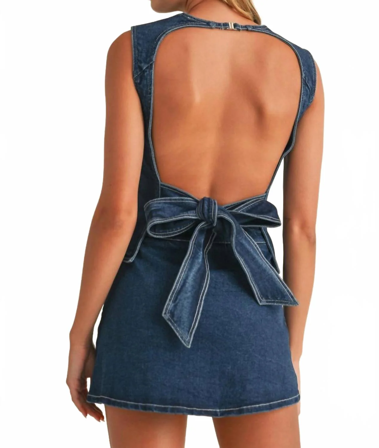 Delaney Skirt Set In Denim