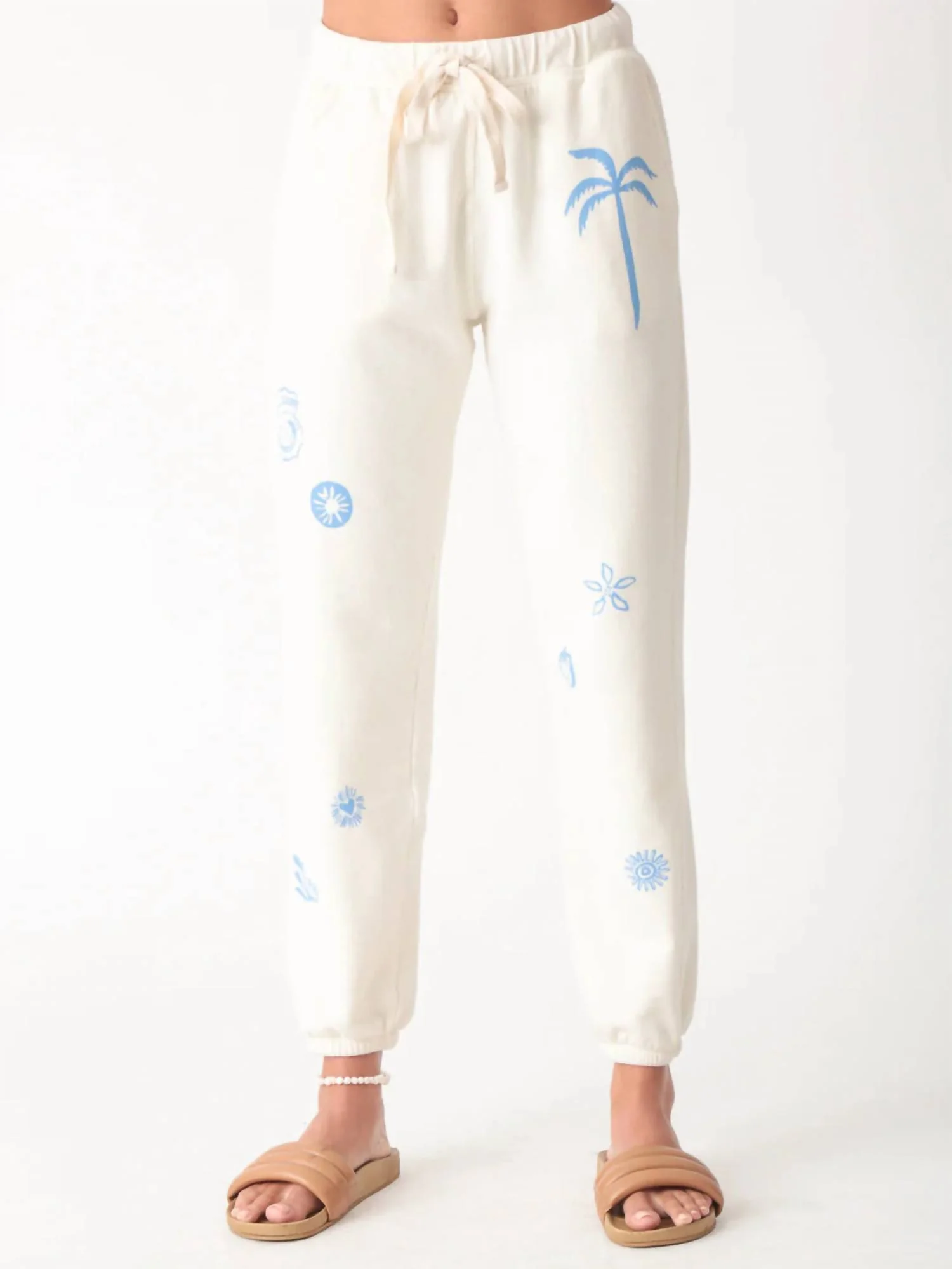 Classic Jogger In Dream Graphic Ivory