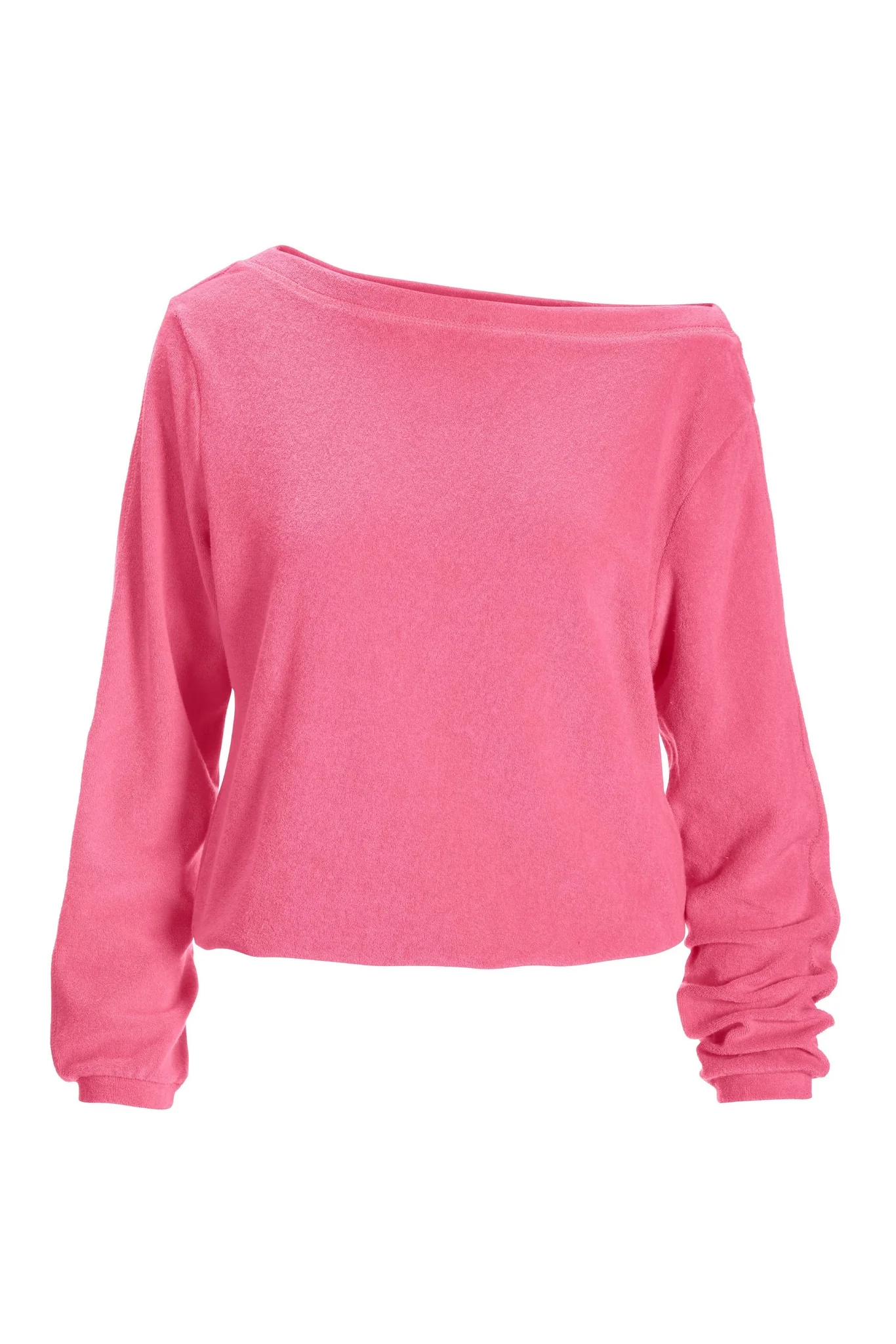 Loop Terry Slouchy Sweatshirt Pink