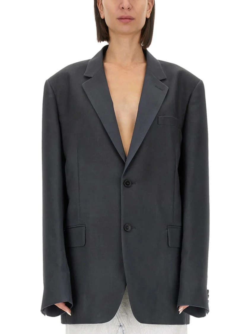 Mohair Wool Blazer