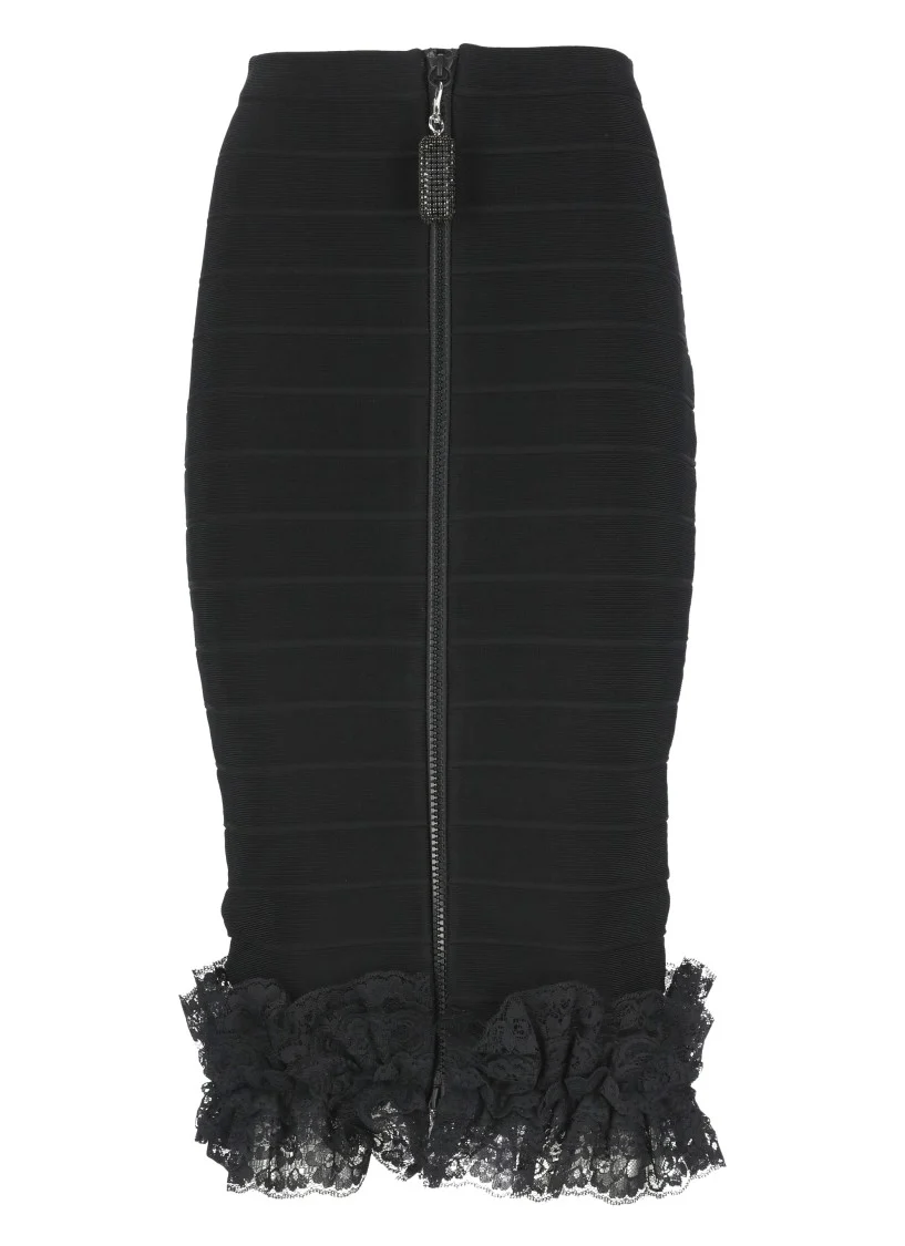 Black Self Portrait Dress