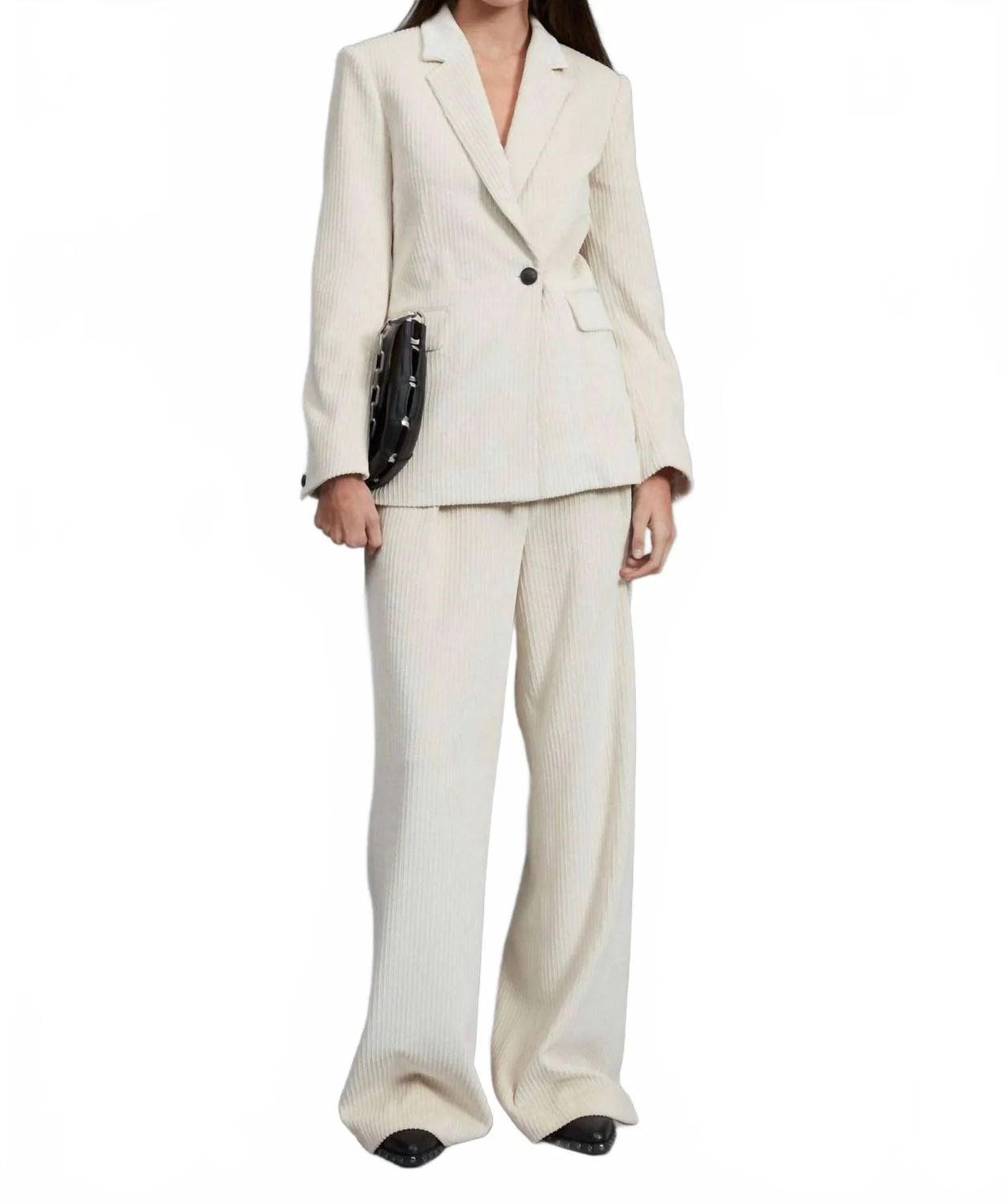 Tessa Blazer In Ivory