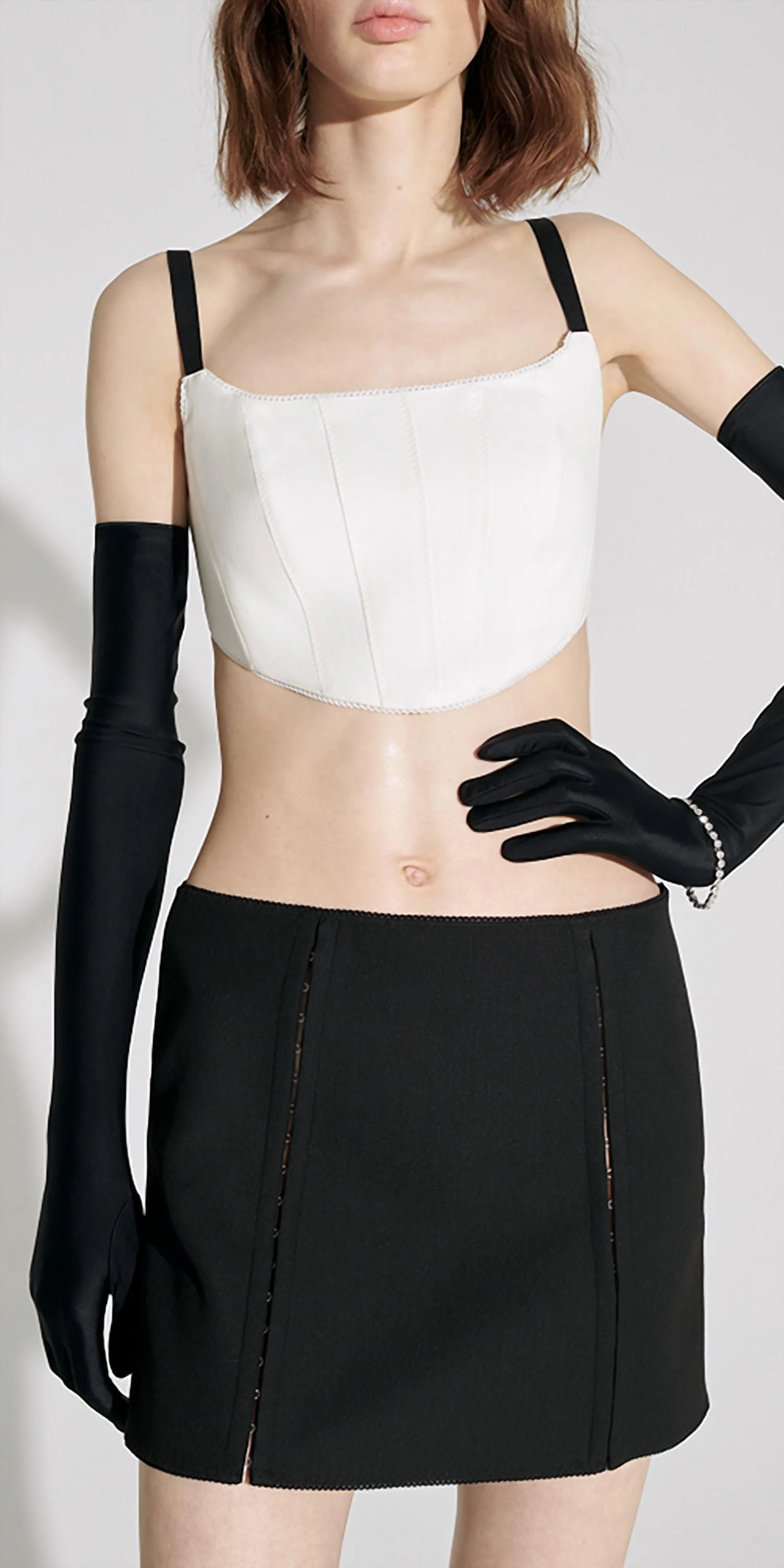 Barbe Mini Skirt In Black