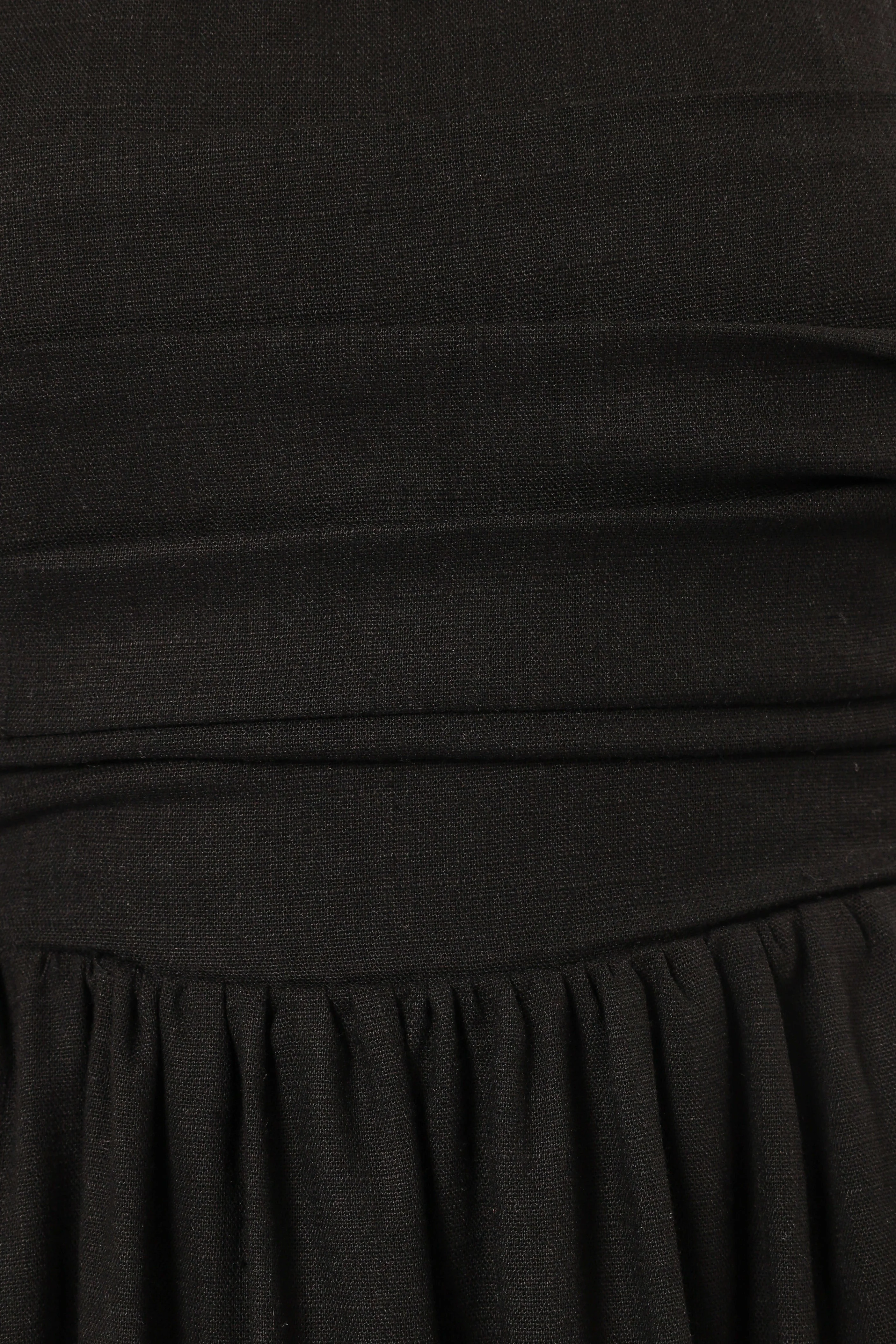 Kayt Strapless Dress - Black