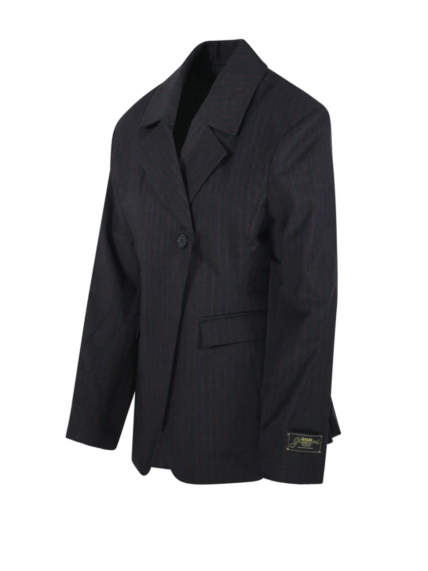 Stretch Stripe Blazer