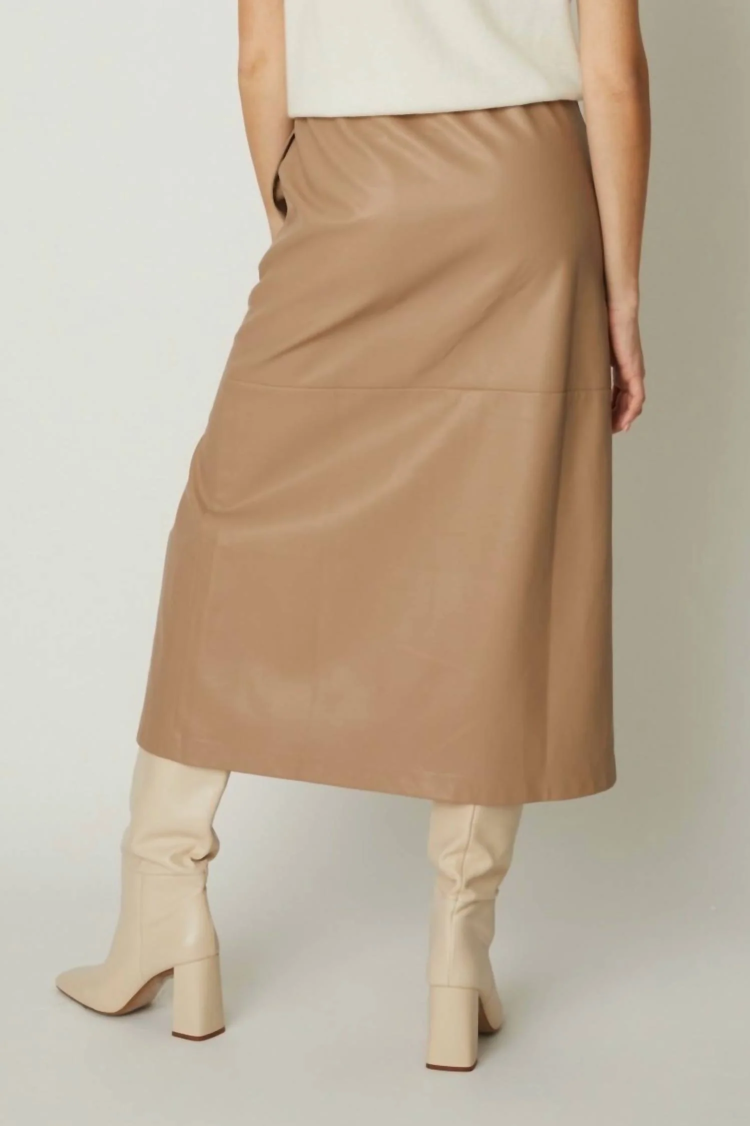 Delfine Skirt In Tan