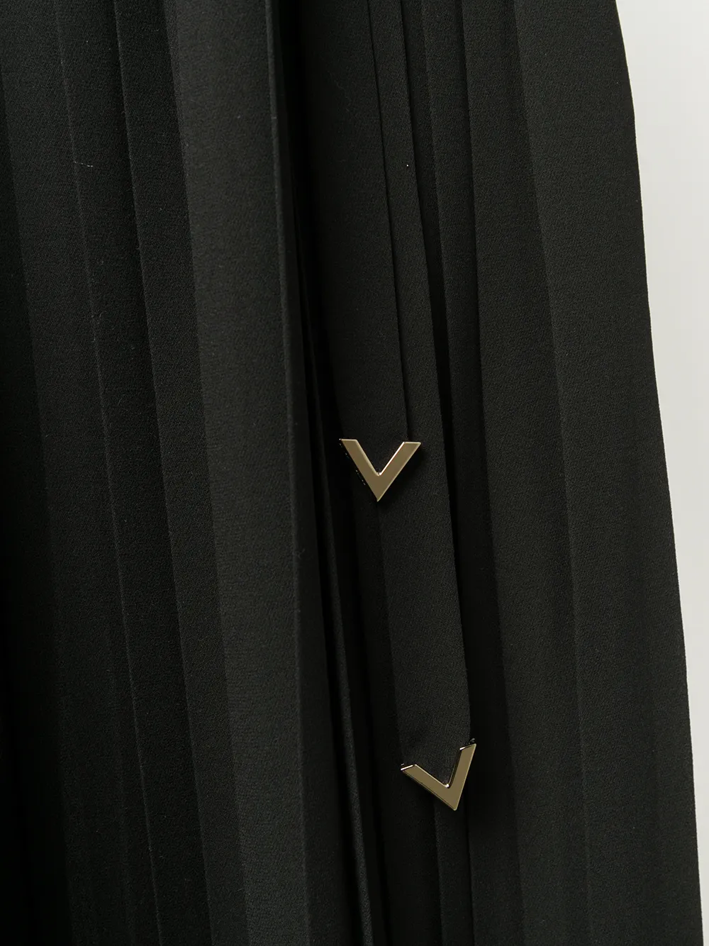 Valentino Garavani Pleated Midi Skirt