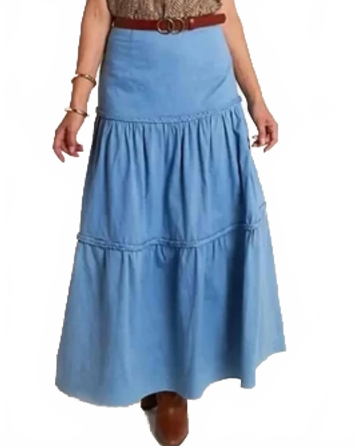 Samana Maxi Skirt In Blue