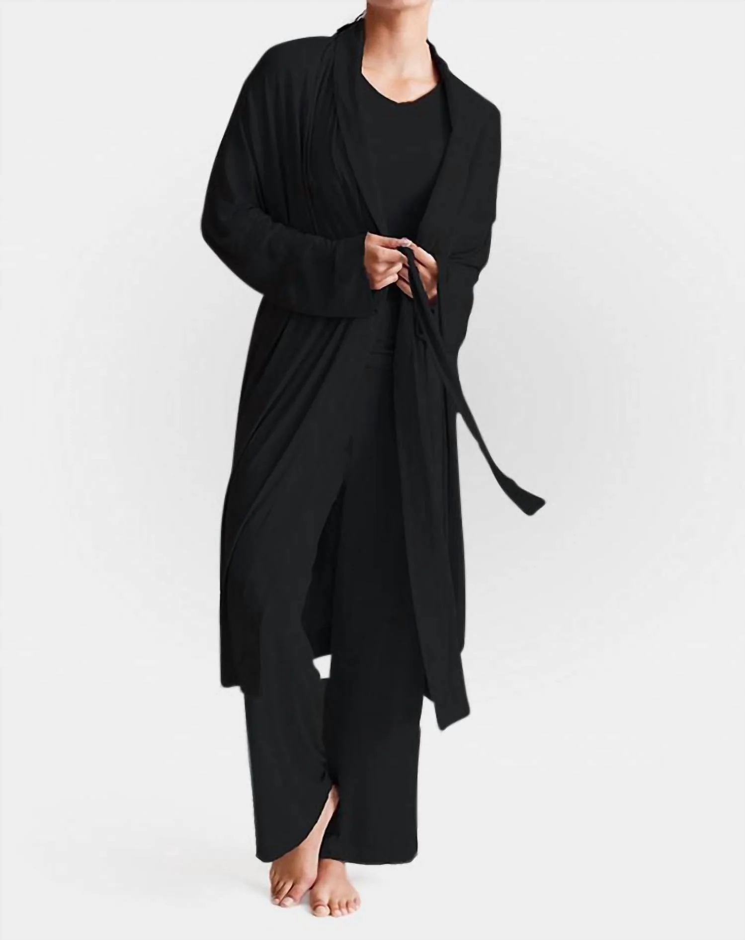 Collagen Lounge Set In Classic Black