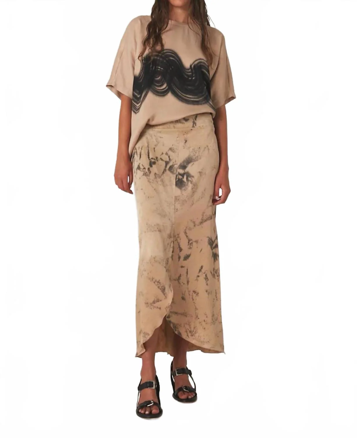 Tulip Skirt In Black