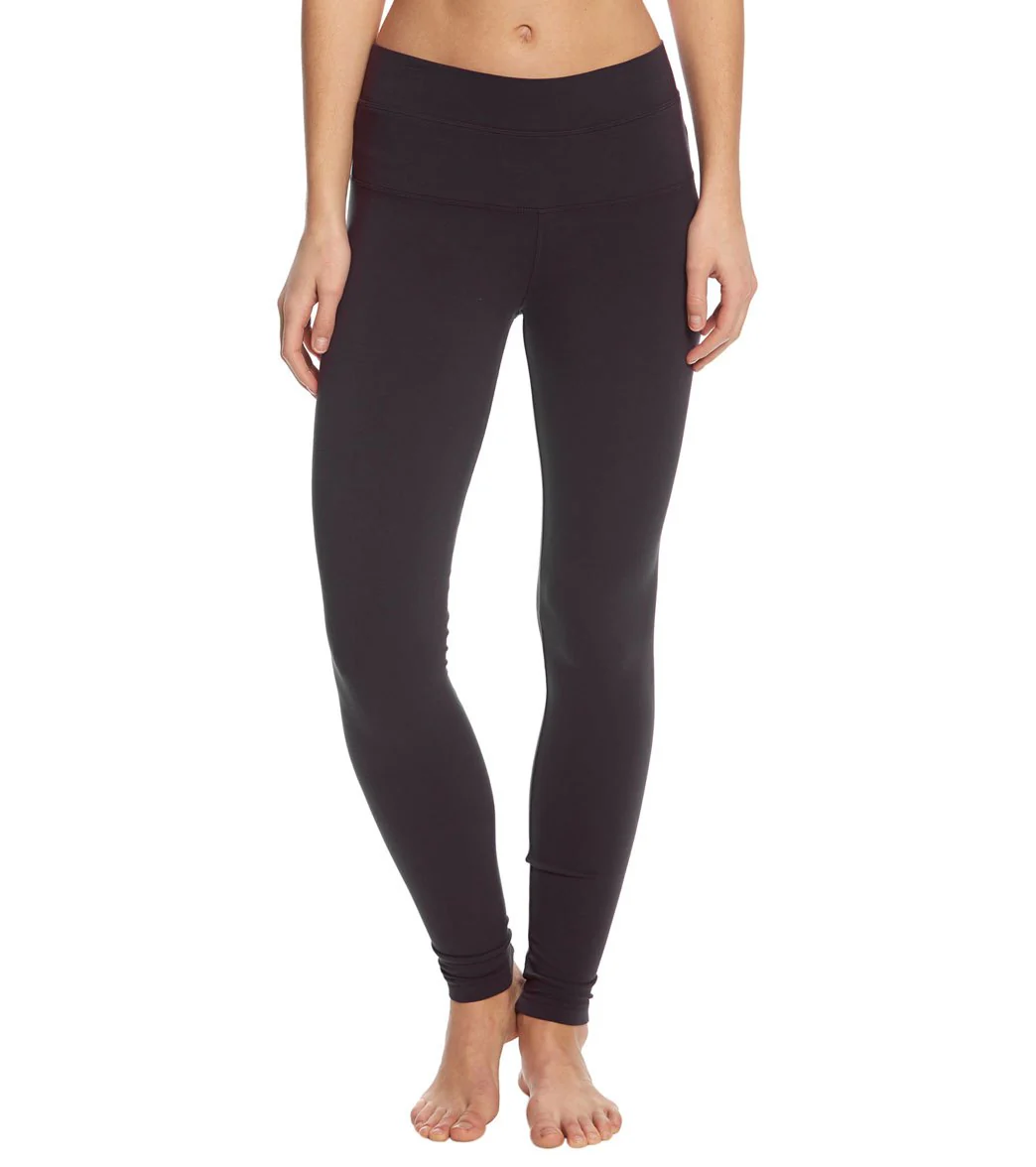 Hard Tail High Waisted Cotton Ankle Yoga Leggings
