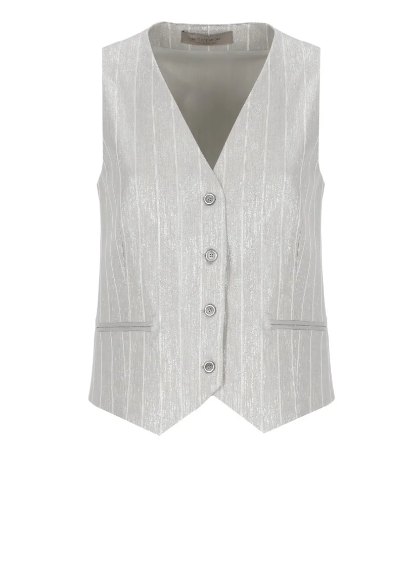 Grey Viscose Vest
