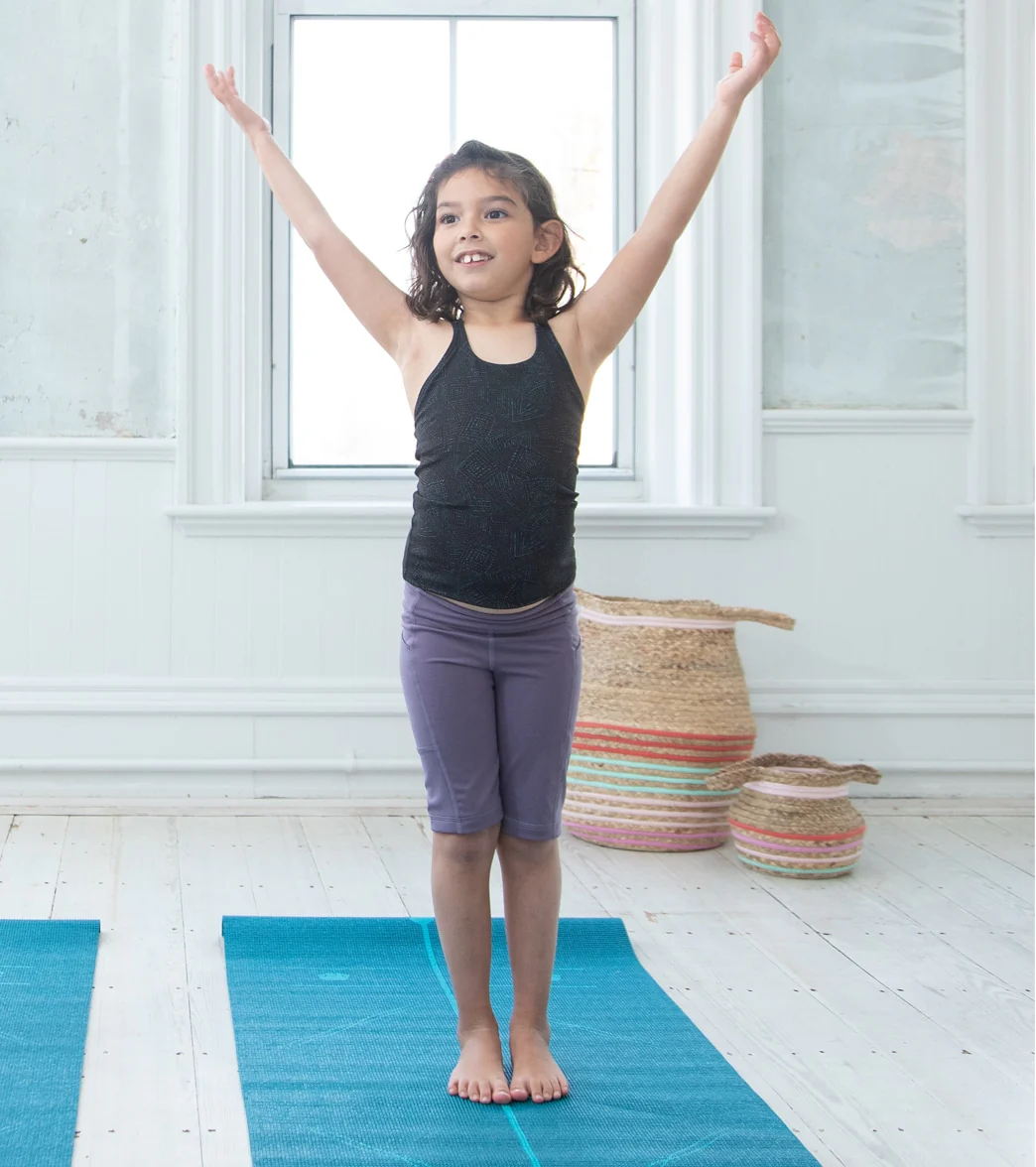 Everyday Yoga Girl Uphold Solid High Waisted Biker Shorts with Pocket