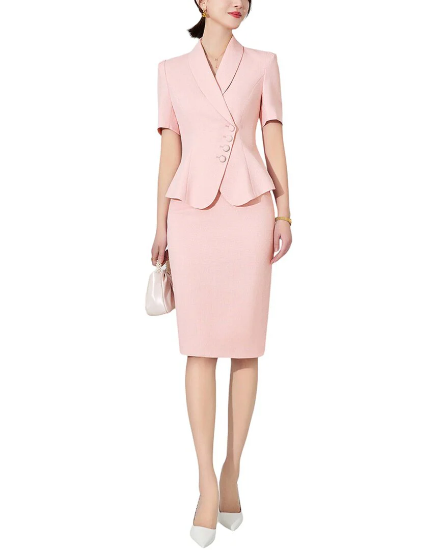 ELAINE 2pc Blazer & Skirt Set