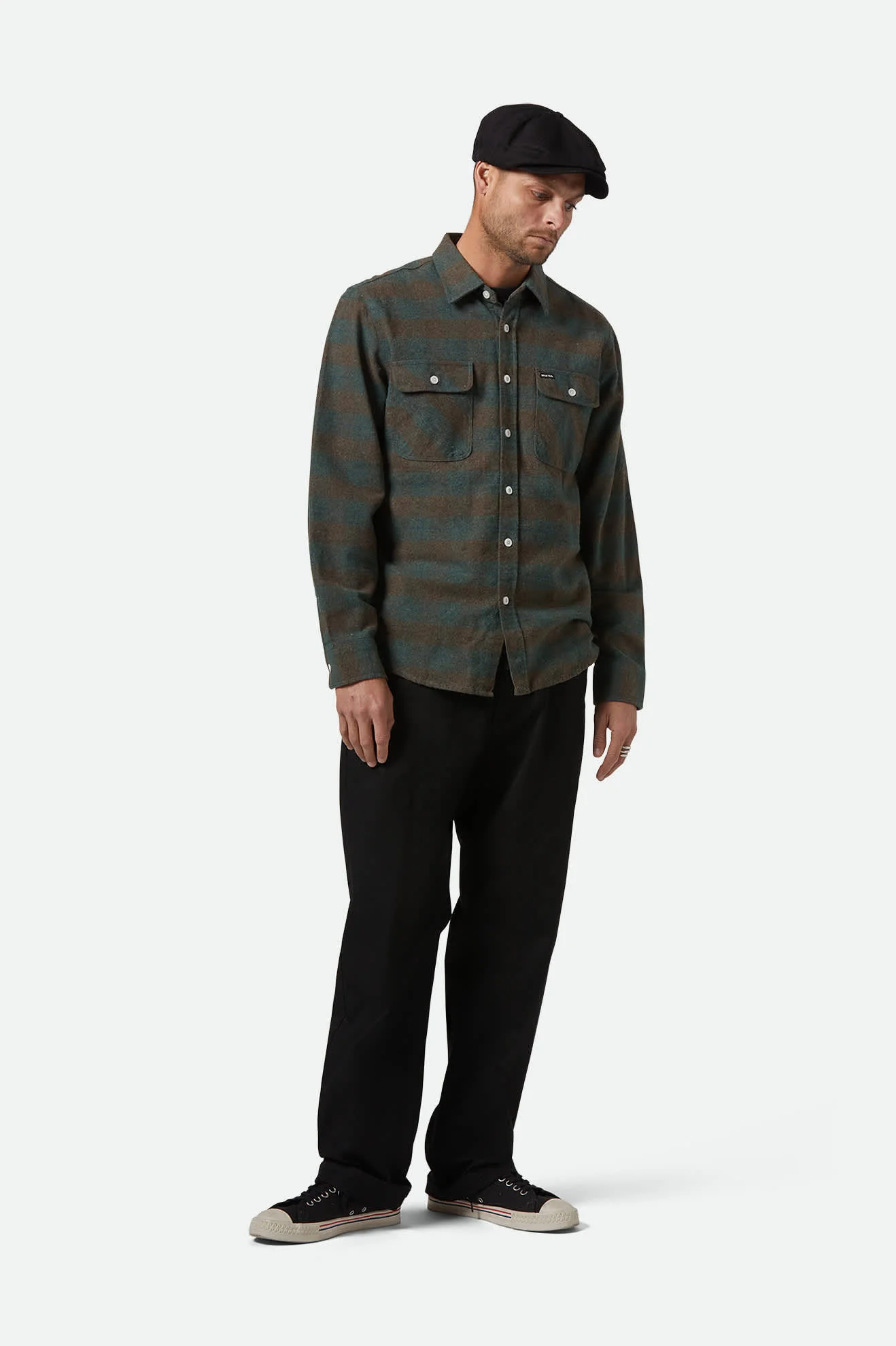 Brood Newsboy Cap - Black