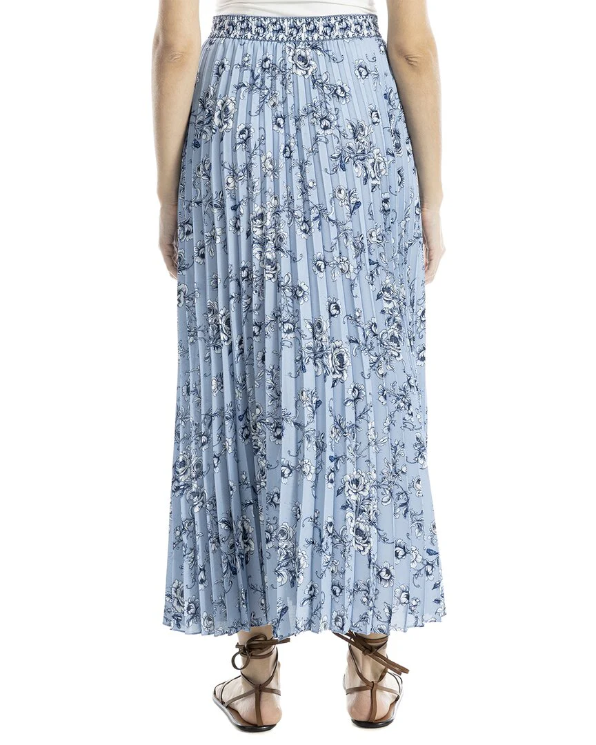 Max Studio Pleated Maxi Skirt