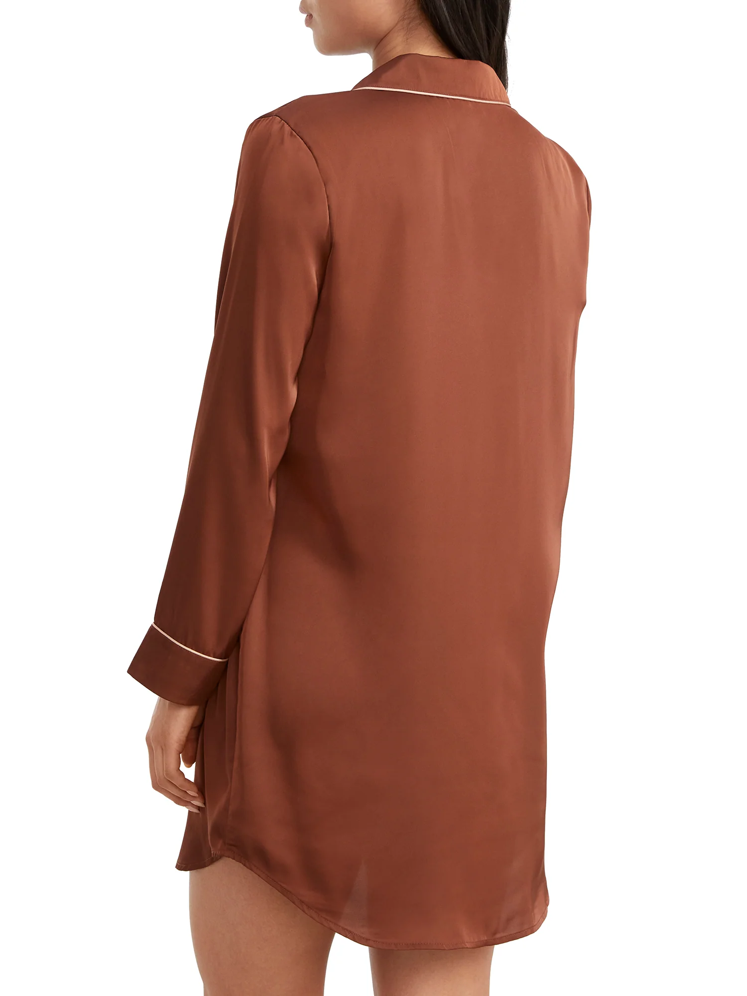 Bare Women's The Washed Satin Sleep Shirt
