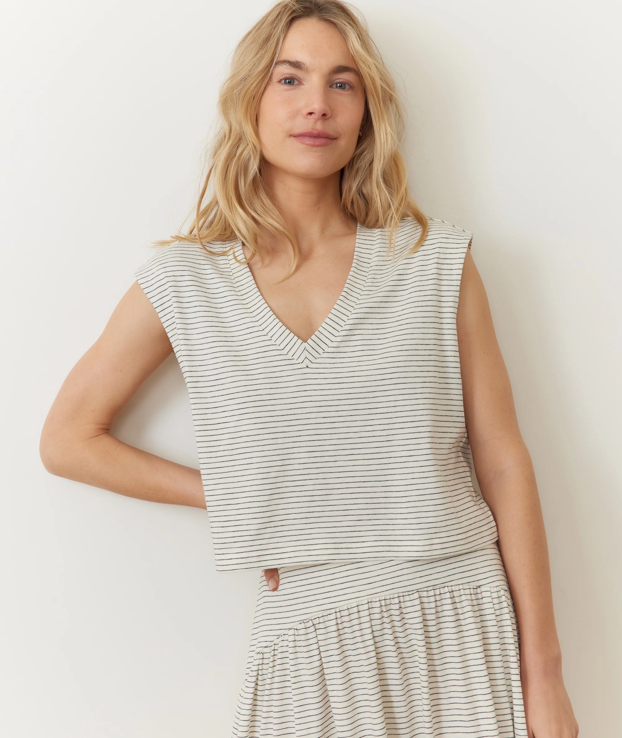 Nina Relaxed V-Neck Tank