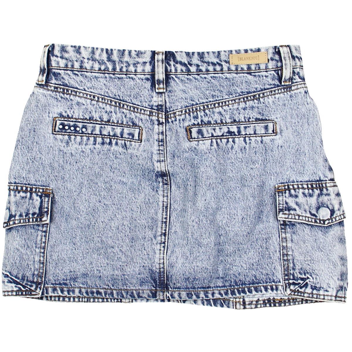 Womens Denim Above Knee Denim Skirt