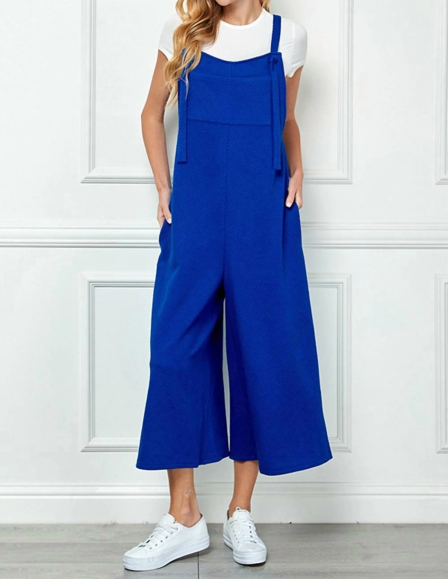 Together Again Overalls In Blue