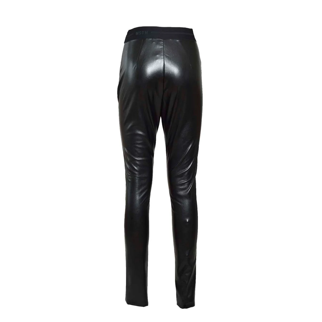 Black Faux Leather Leggings