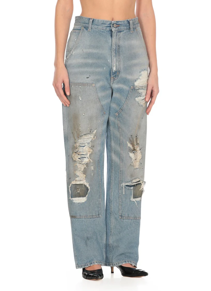 Light Blue Cotton Jeans