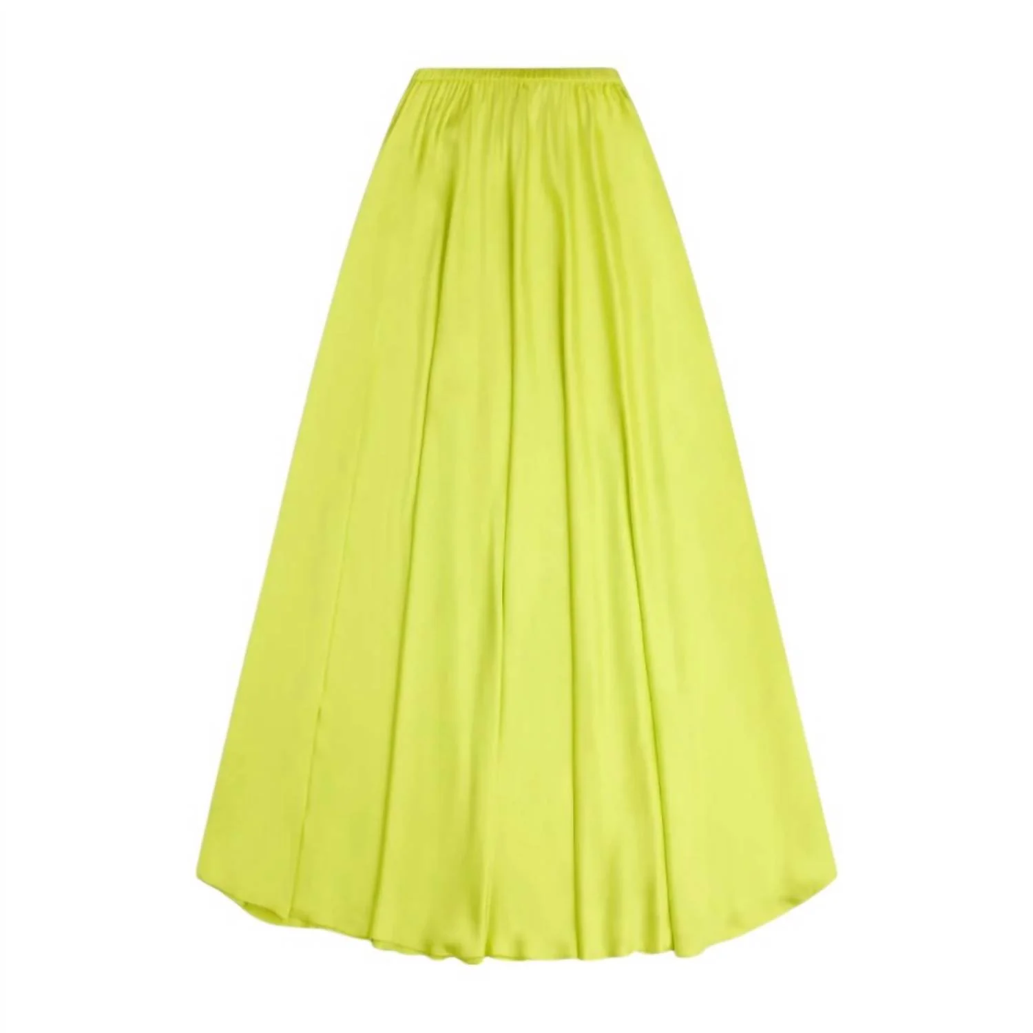 Ali Maxi Skirt In Citron