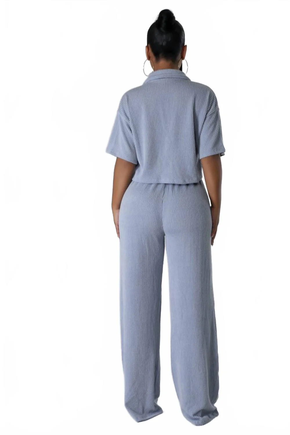 Sayla Pants Set In Light Blue