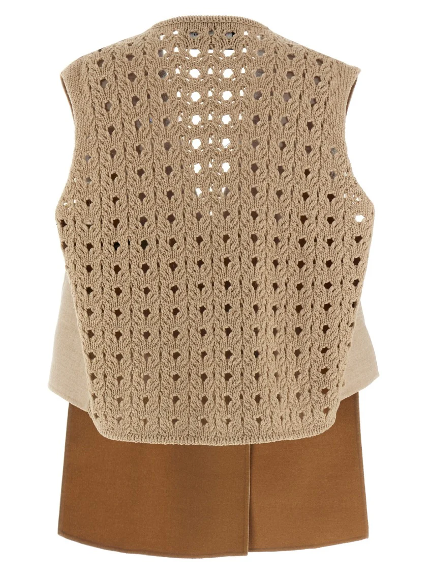 Tricot Wool Vest