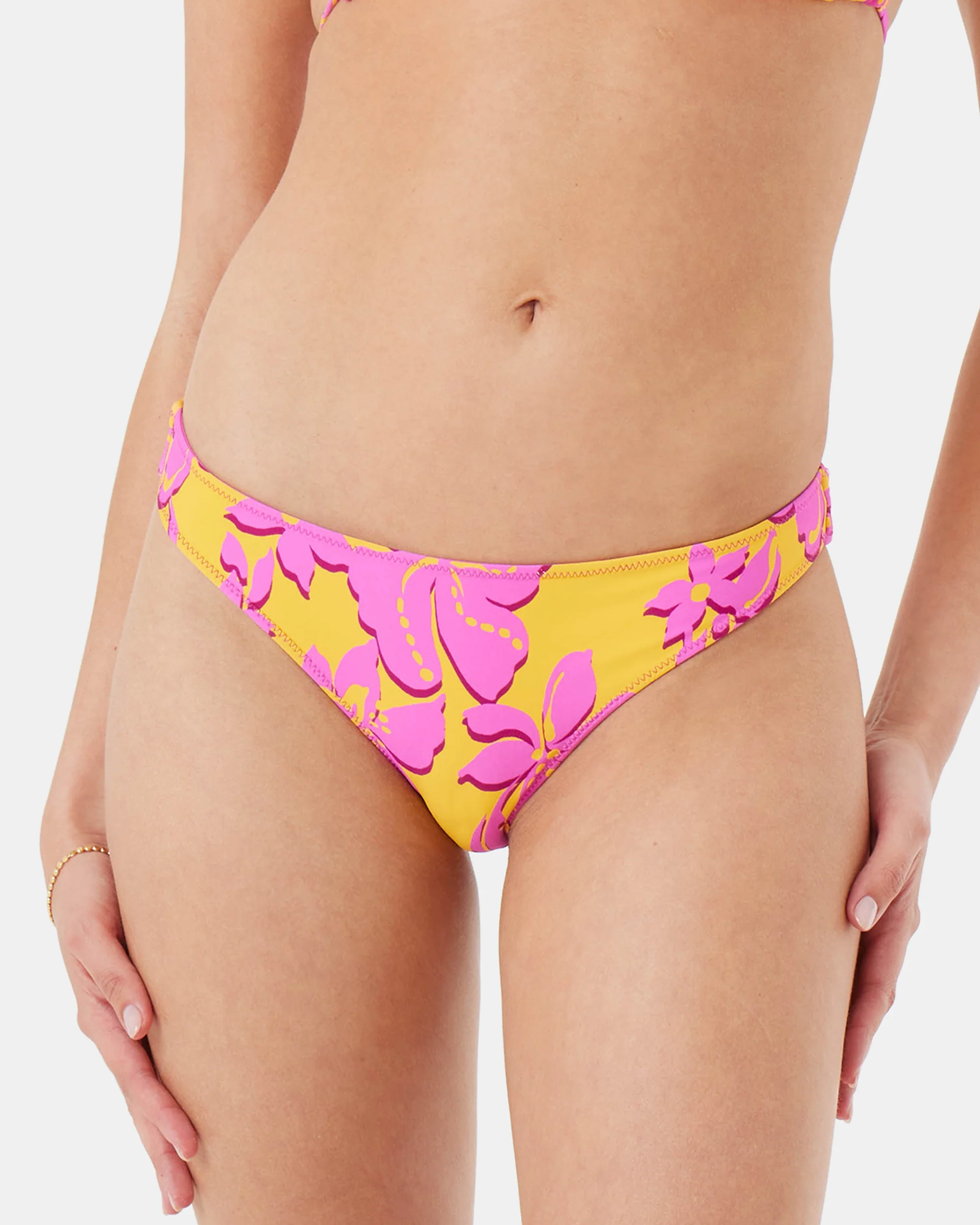 Island Time Reversible Hipster Moderate Bikini Bottom