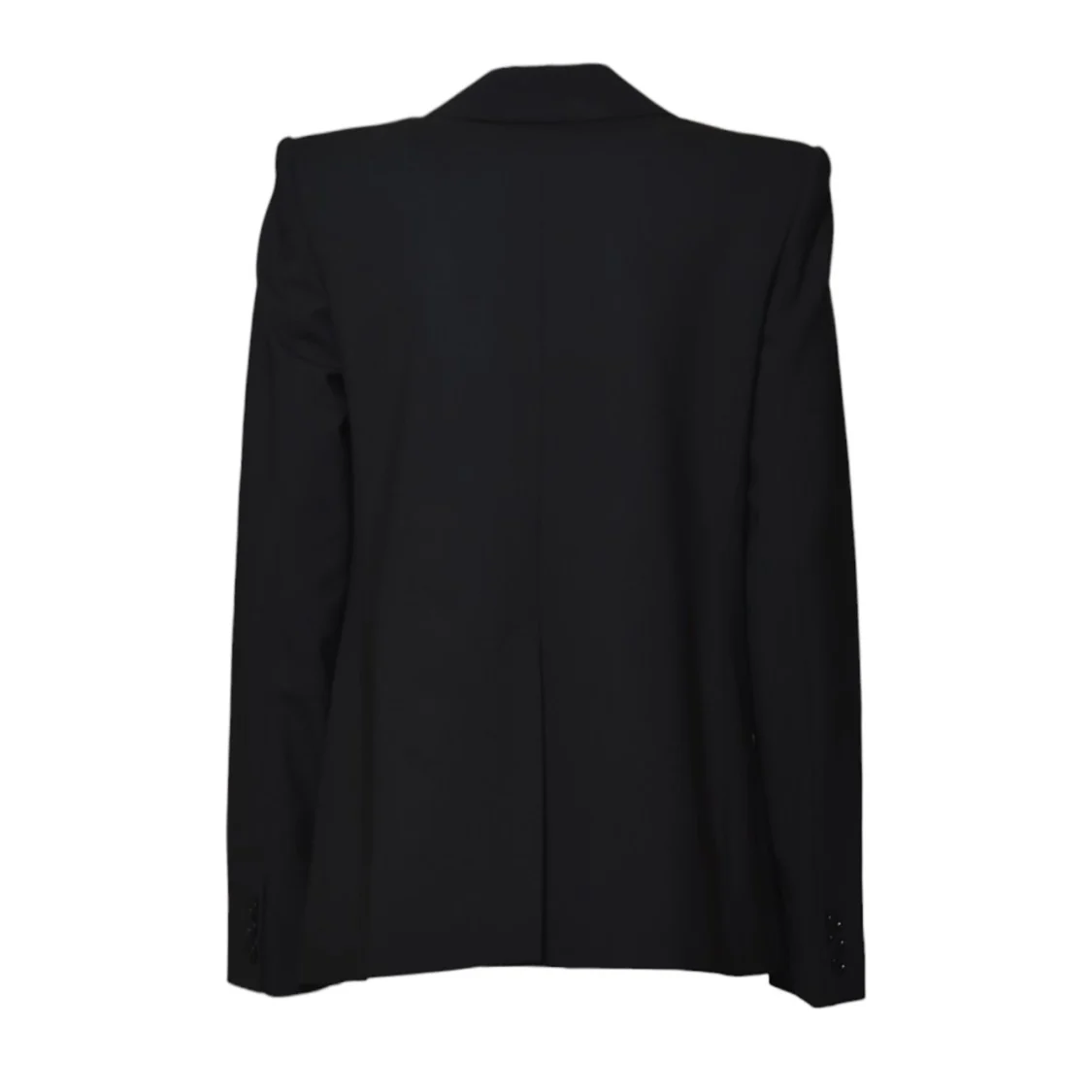 Reva Tailored Jacket In Black Wool