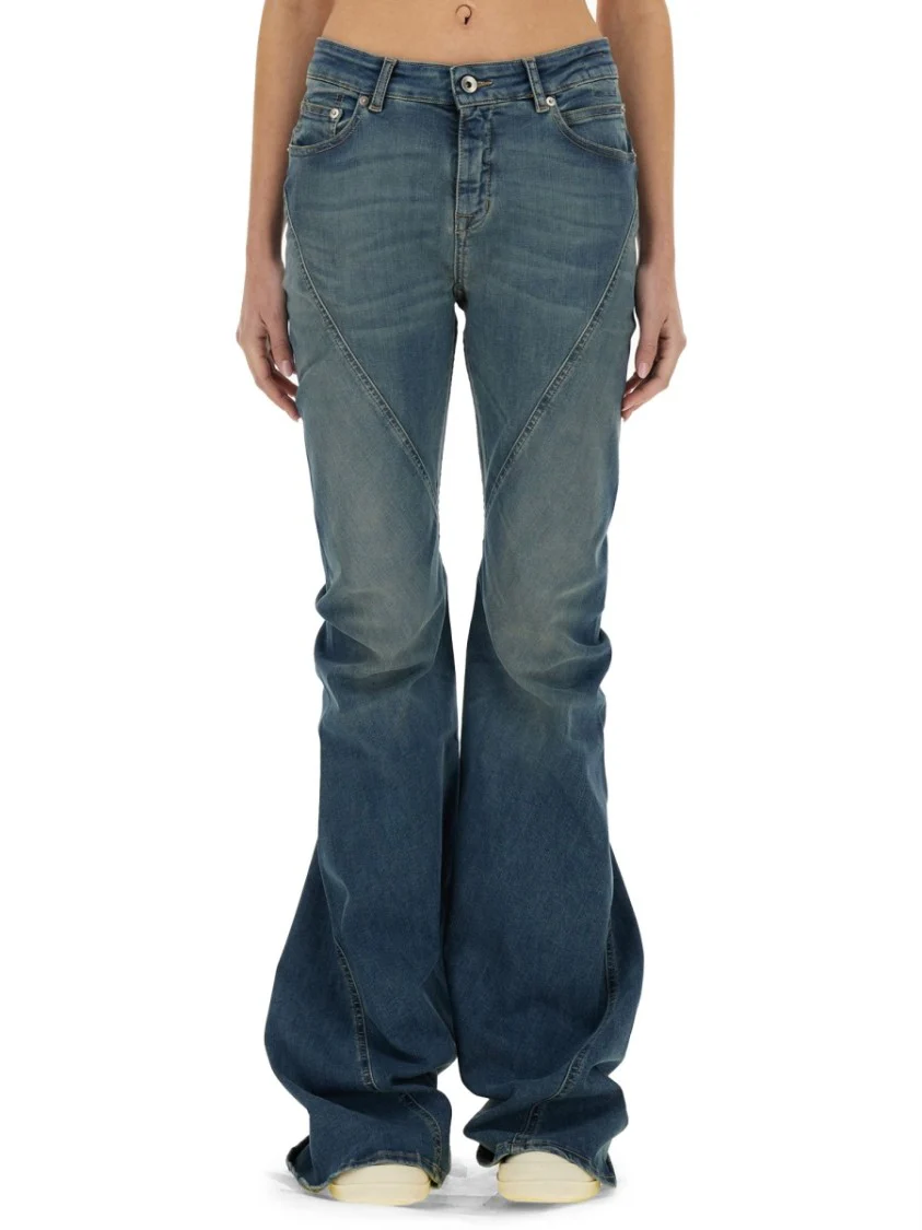 Bias Bootcut Denim Pants