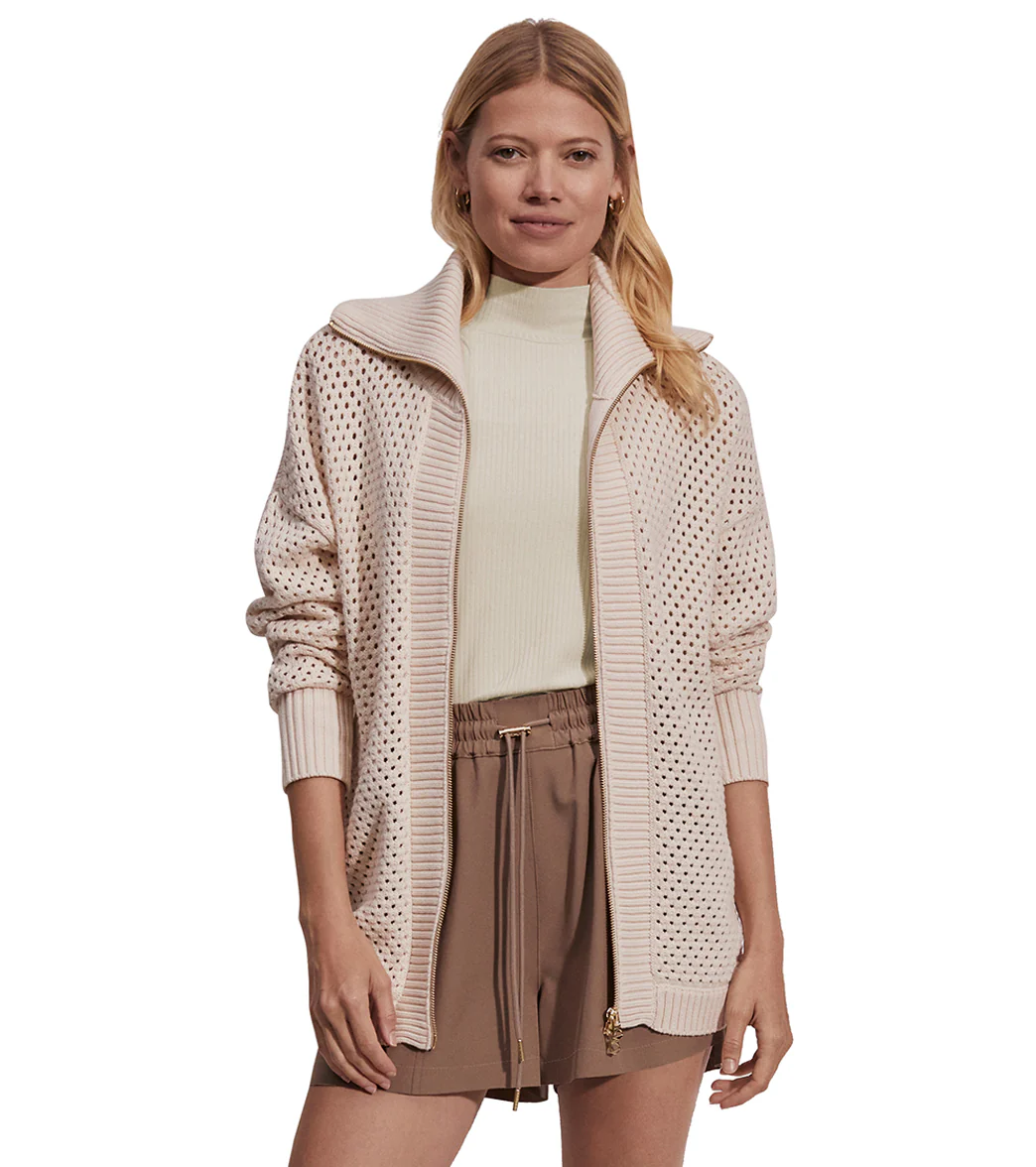 Varley Finn Longline Knit Jacket