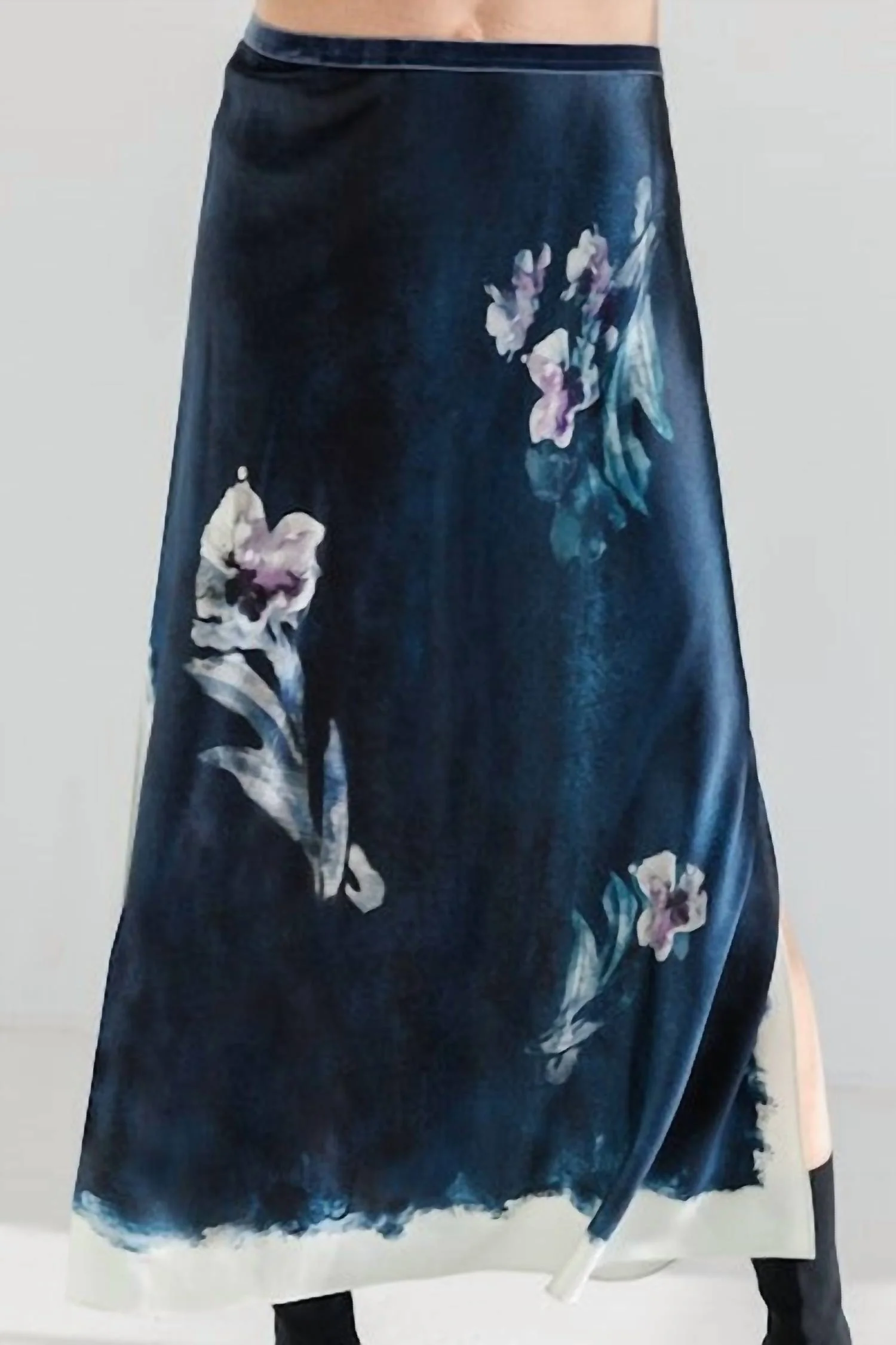 Flirty Skirt In Shadow Dye Floral
