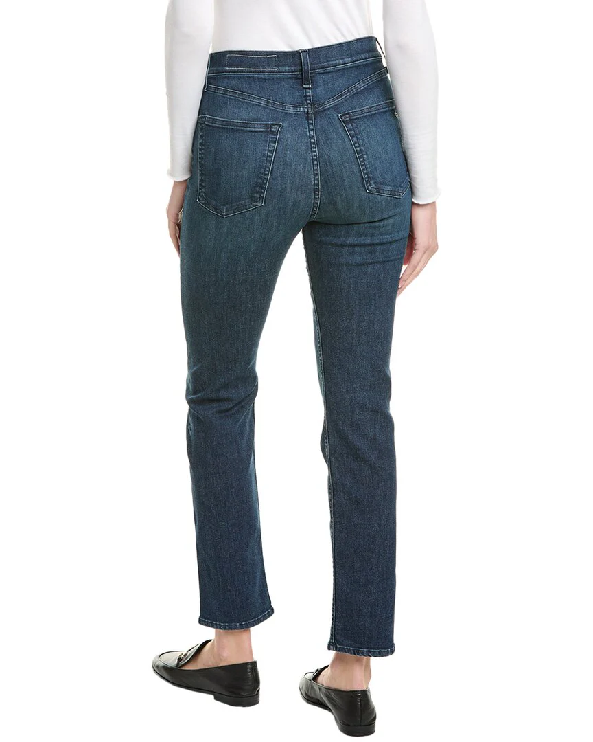 rag & bone Fern Dark Wash Full-Length Slim Jean