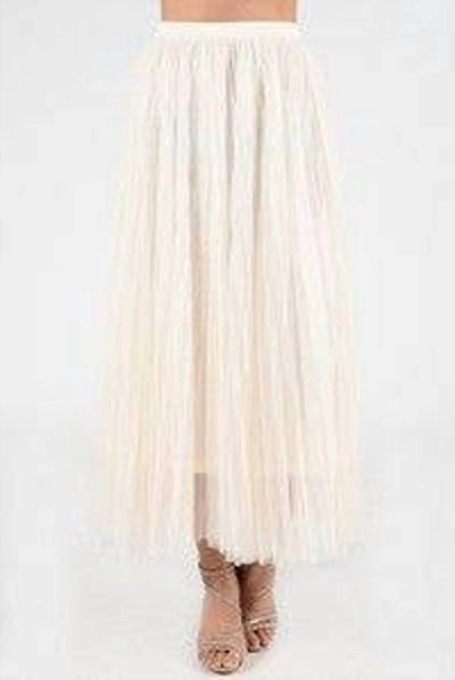 Women's Samantha Maxi Skirt In White