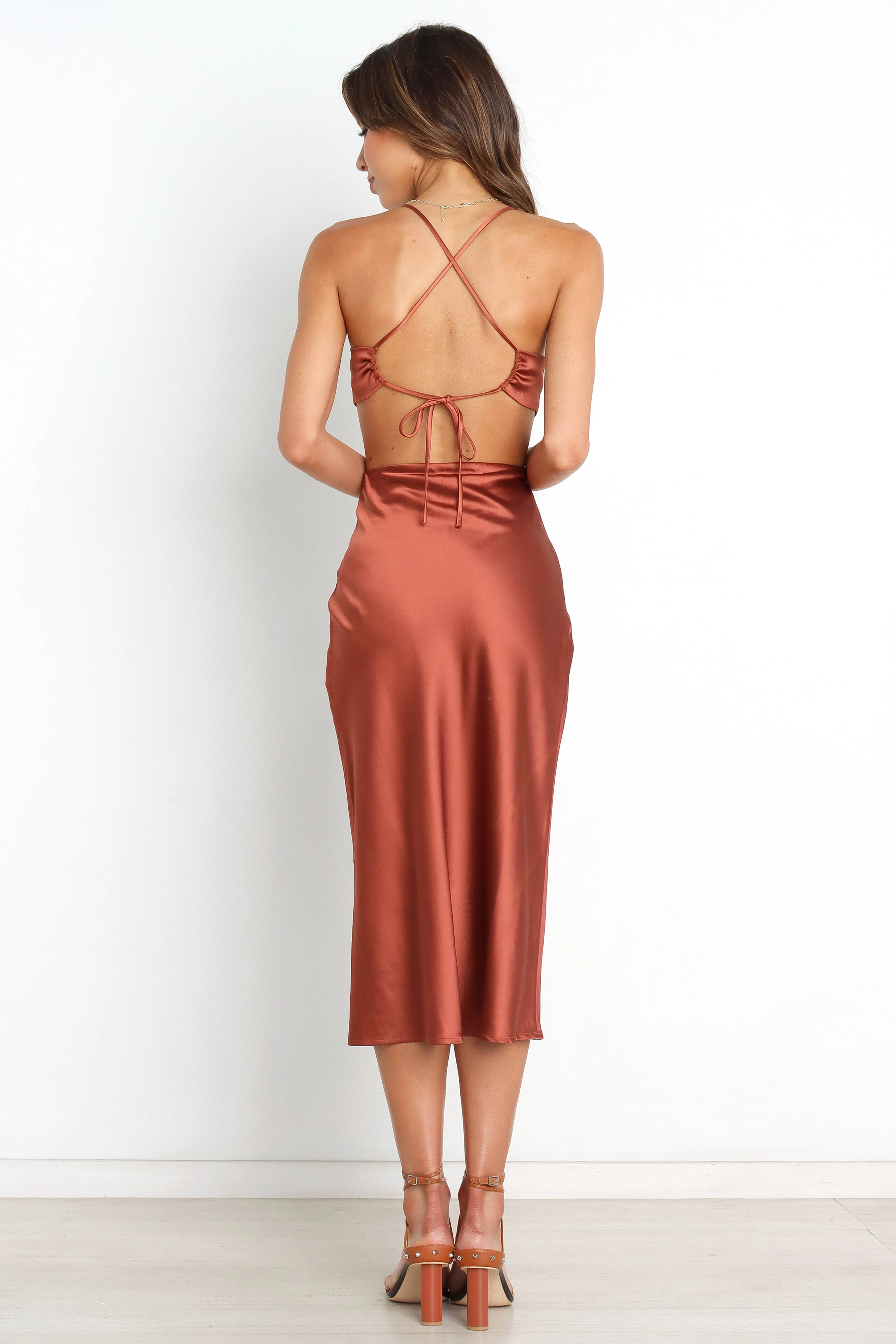 Nairo Dress - Rust