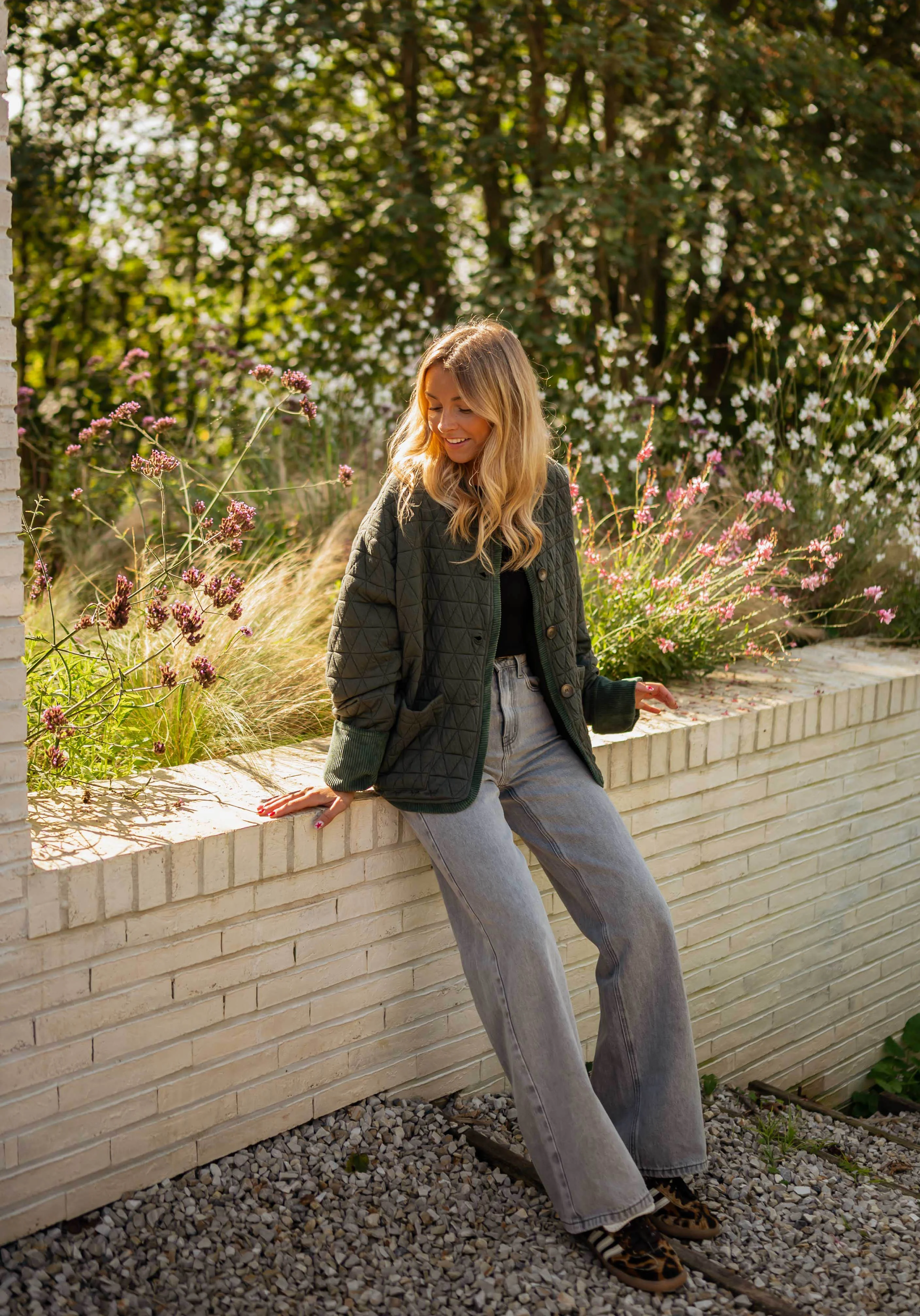 Khaki Meric Bomber Jacket