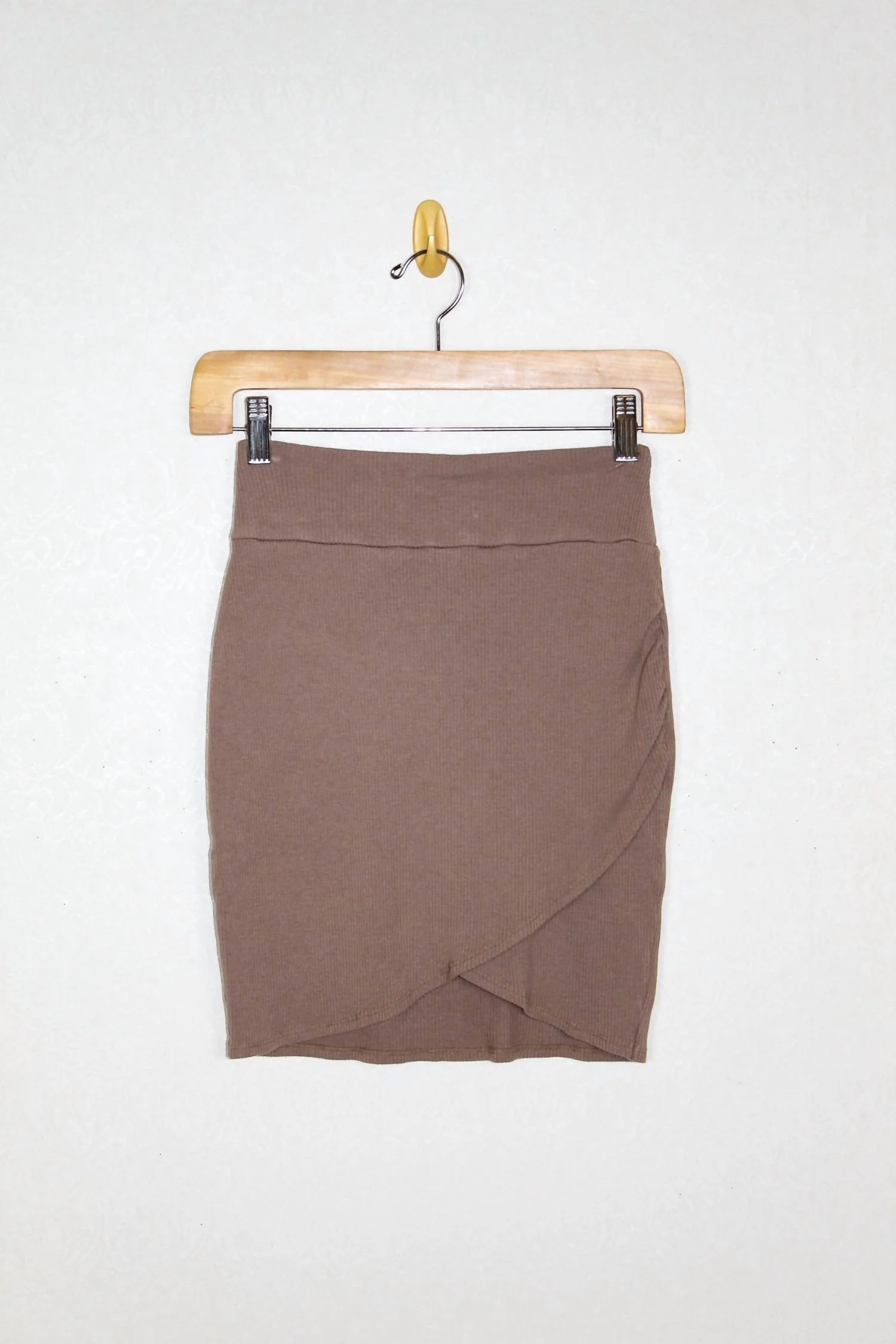 Surplice Mini Skirt In Java