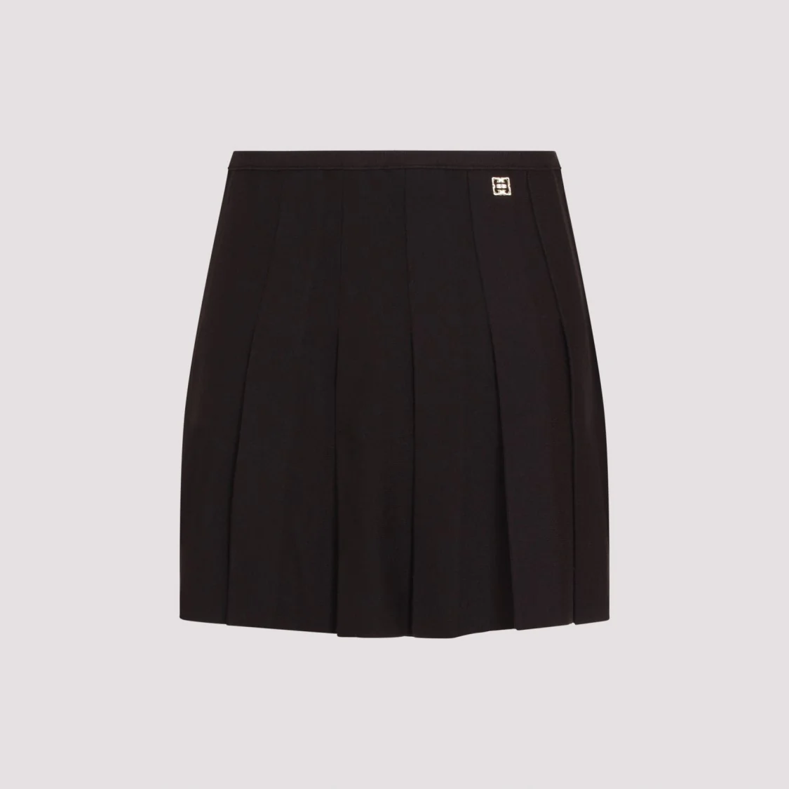 Russet Brown Wool Skirt