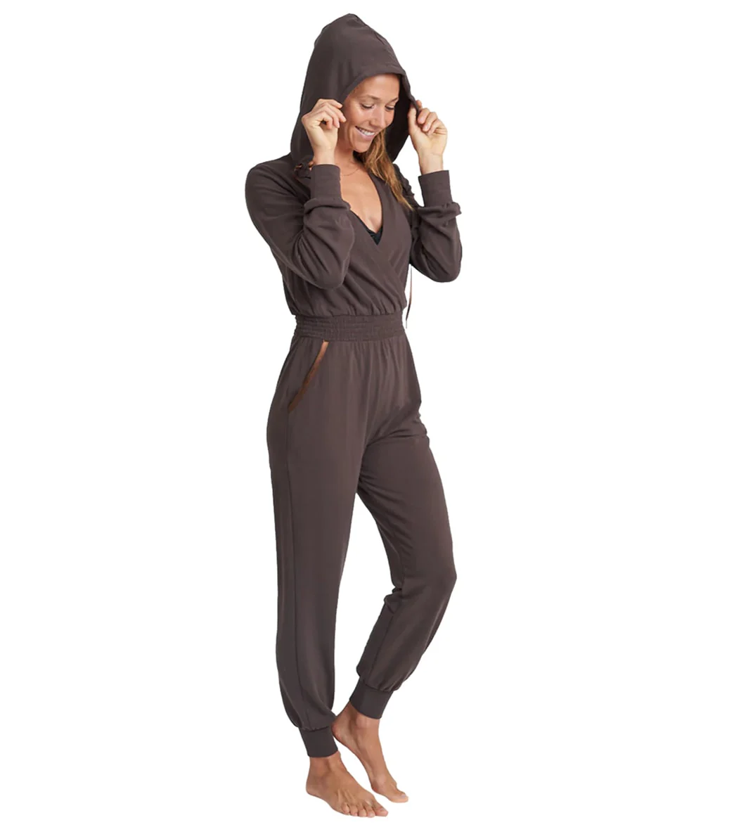 Thrive Societe Hooded Suprlice Jumpsuit