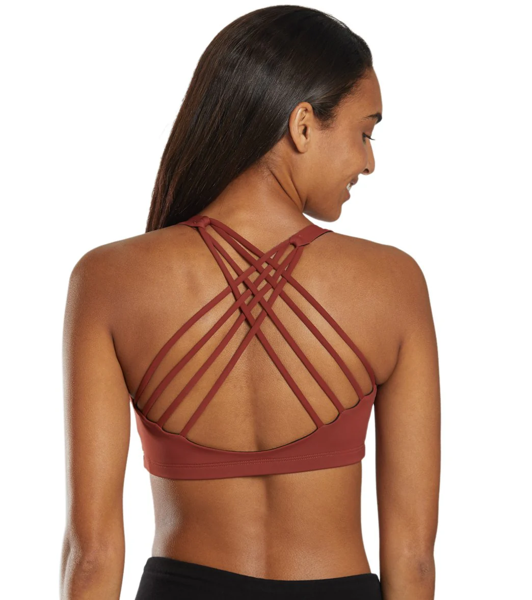 Onzie Chic Yoga Sports Bra Warm Pincone