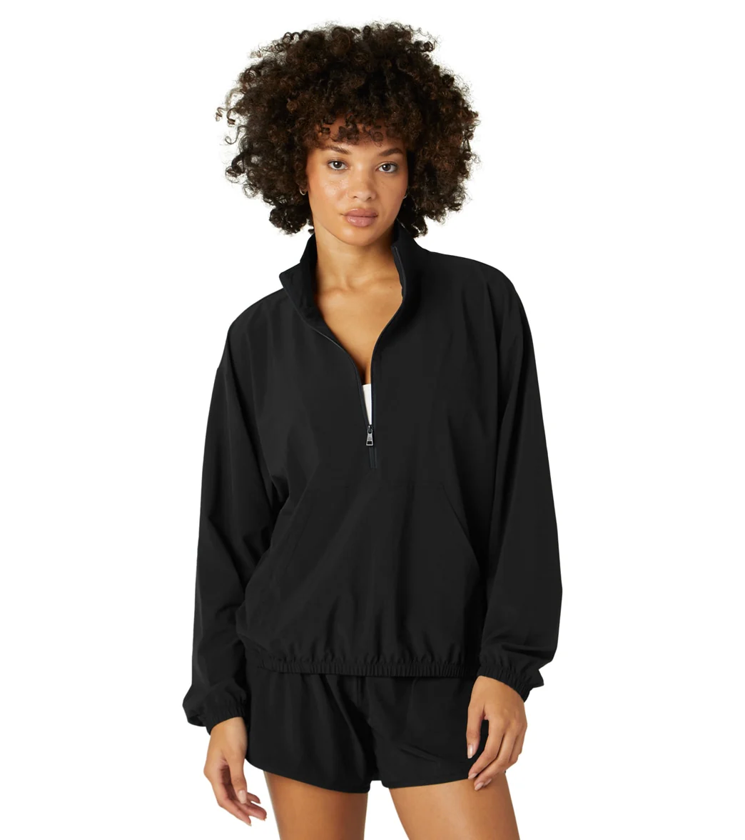 Beyond Yoga In Stride Half Zip Pullover