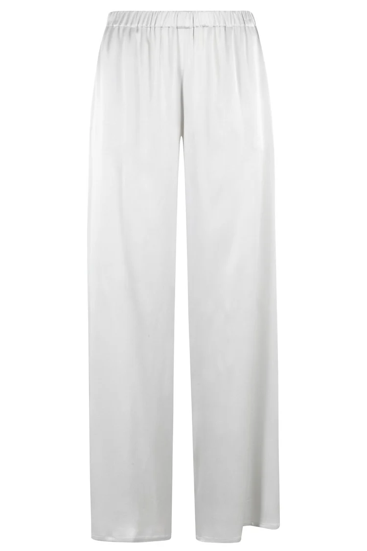 Talia Satin-Finish Trousers