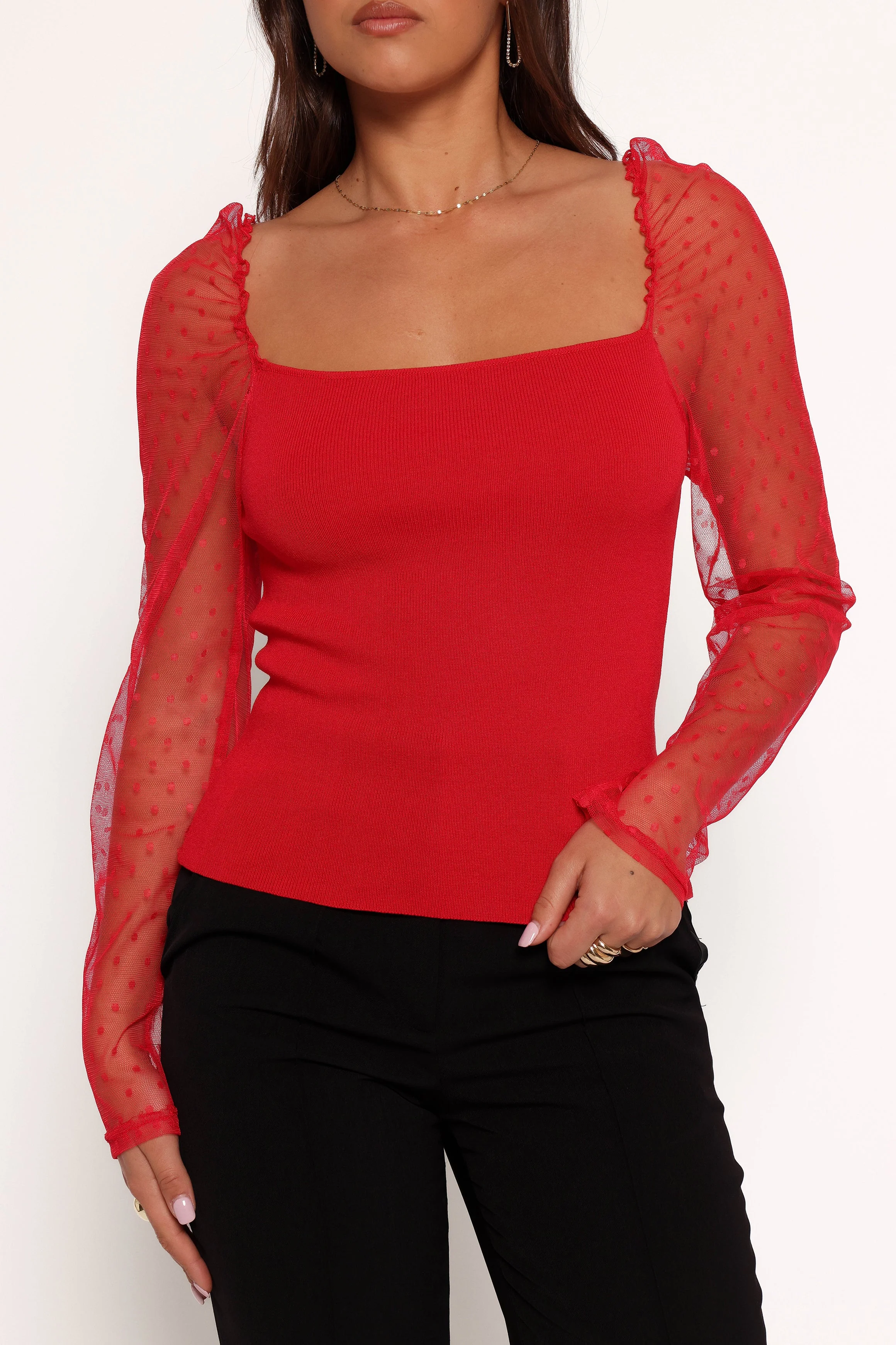 Rigala Top - Red