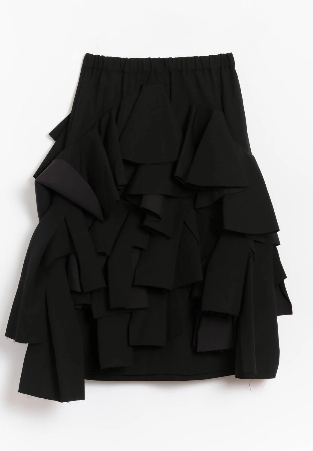 Ruffle Skirt In Black