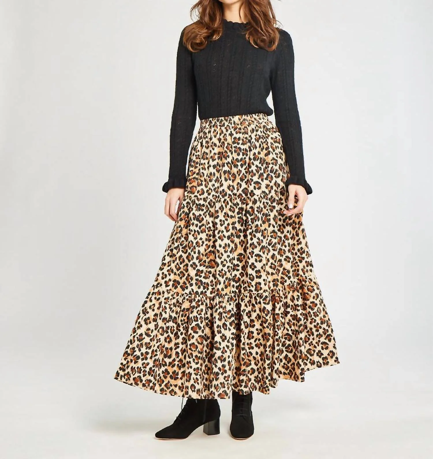 Paola Skirt In Cheetah