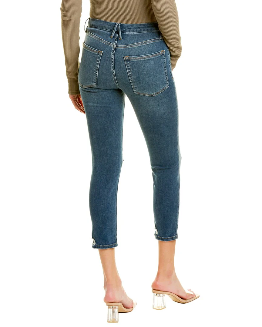GOOD AMERICAN Good Petite Blue Skinny Jean